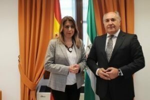 Díaz y Landaluce coinciden en la lealtad institucional" que debe presidir para impulsar Algeciras