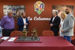 La Hermandad de la Columna presenta el boceto del nuevo conjunto escultórico del Lunes Santo
