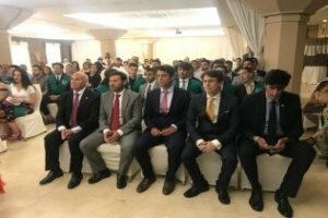 Ros preside el acto de imposición de becas a los alumnos del TAFAD del Colegio Los Pinos