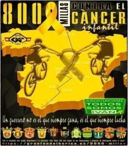 La comarca impulsa las 8.000 millas contra el cáncer en dos semanas de ruta ciclista hasta Cantabria