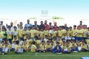 El jugador del Sevilla FC Nolito es nombrado padrino de la escuelas municipales de fútbol