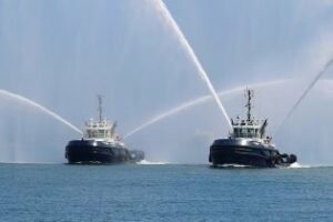 Pymestrecho: Presentan en Algeciras dos nuevos remolcadores inteligentes