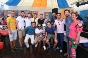 Rodríguez Ros entrega los premios de las ligas municipales de fútbol 7 Andres Mateo"