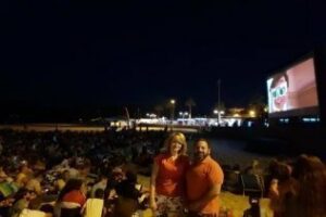 Cine en la playa de Getares