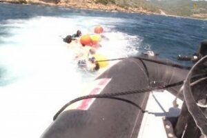 Guardia Civil interviene 1.110 kilogramos de hachís en Cala Botija