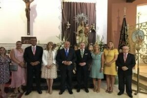 Landaluce asiste a los actos principales en honor de la Virgen del Carmen