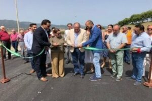 El Ayuntamiento de Los Barrios y la Diputación inauguran la carretera de acceso este al municipio