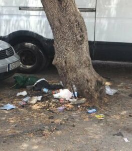 IU denuncia el mal estado y deterioro en la zona baja de la ciudad