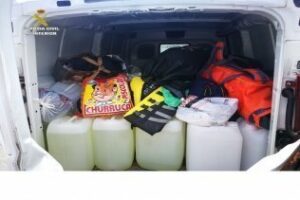 Intervienen más de 1.360 litros de gasolina para el repostaje de narcolanchas en el Campo de Gibraltar