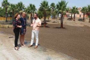 El Ayuntamiento crea un parque en San García, en una parcela situada detrás de la iglesia