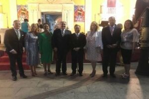 Landaluce participa en los actos organizados con motivo de la festividad de la Patrona de Ceuta