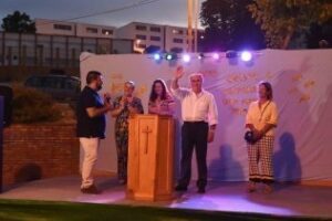 Landaluce acompaña a la Iglesia Evangélica Filadelfia en su segunda campaña de evangelización