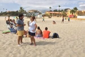 Diez parejas participan hoy en la cuarta edición del torneo de voleyplaya