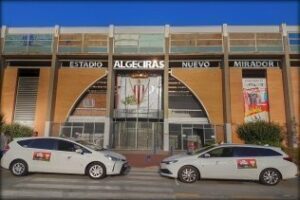 Radio Taxi colabora con el Algeciras CF