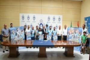 Landaluce presenta la campaña de captación de socios para el Balonmano Ciudad de Algeciras