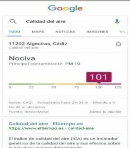 Landaluce pide explicaciones a Susana Díaz sobre los altos niveles de contaminación en Algeciras