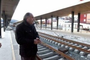 Continúan las mejoras en los andenes de la Estación de Adif en Algeciras