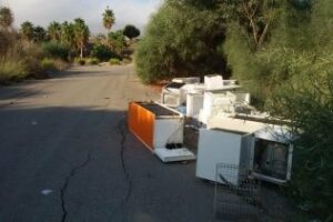 Verdemar denuncia otro vertedero de residuos en Algeciras