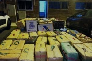 Nuevo golpe al narcotráfico con ocho detenidos y 3.250 kilos de hachís aprehendidos