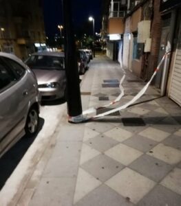 Yo reportero: Llueven cascotes y 48 horas después esta es la seguridad