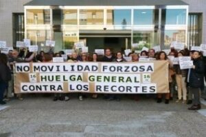 Funcionarios de Justicia protestan por la agresión" a sus derechos laborales