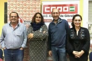 Adelante Andalucía se compromete con UGT y CCOO a defender los derechos laborales