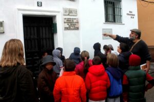 Paco de Lucía, un estímulo pedagógico para los escolares de La Bajadilla