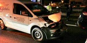 Dos personas heridas leves en un accidente múltiple ocurrido ayer en la A-7