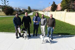 La obra del Corredor Verde de San García termina su fase de ajardinamiento