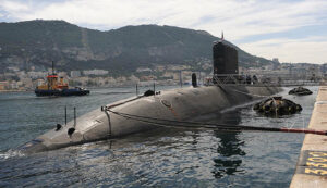 Nueva escala del submarino británico "HMS Talent" en la base naval de Gibraltar