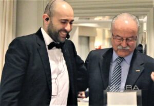 La cena benéfica de navidad de AESBA se convierte en un acto reivindicativo del ferrocarril