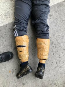 Detenido un hombre en el puerto de Algeciras cuando portaba 233 envoltorios de droga adosados a las piernas