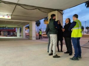La primera fase del proyecto de la Acera de la Marina a punto de concluir