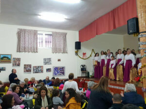 Chocolatada y pestiños para celebrar la Navidad en La Juliana