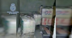 La Policía interviene 1.200 kilos de hachís, detiene a dos personas y halla un zulo en Los Barrios