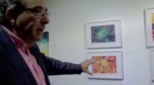 Más de 3.000 personas han visitado la exposición Gravitatoria" de Antonio Jesús Pérez