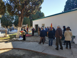 Rinden homenaje en el cementerio de Algeciras a los asesinados por el franquismo