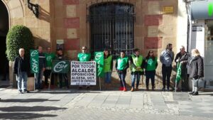CSIF muestra su apoyo al trabajador expedientado de Algesa 