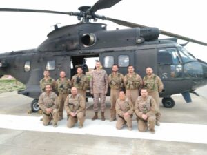 Irak, El Rey de España y Algeciras en la foto perfecta"