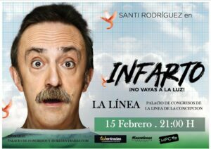 Santi Rodríguez te espera el 15 de febrero en La Línea