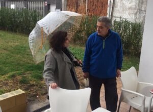 Zarzuela informa a la asociación de vecinos Rayos X sobre el Plan de Intervención Local