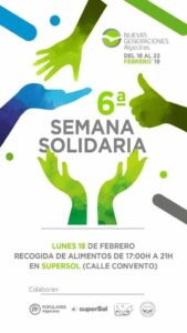  Nuevas generaciones de Algeciras arranca su VI Semana Solidaria
