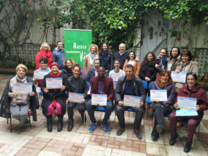 Conesa y Zarzuela entregan los diplomas del curso de monitor de ocio y tiempo libre de Barrio vivo