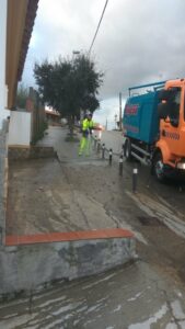 ALGESA lleva a cabo labores de limpieza en la cañada de los tomates