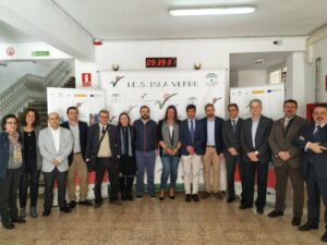 Inauguración de las jornadas Detectando necesidades y oportunidades en el sector" del IES Isla Verde en Algeciras