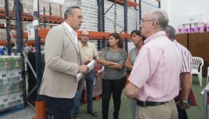 Diputación aumenta su colaboración con el Banco de Alimentos del Campo de Gibraltar