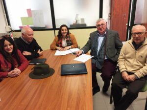 Directiva de la nueva asociación de vecinos Torrealmirante ayer, hoy y mañana"