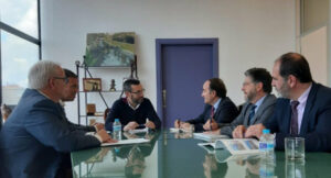 Franco y Gerardo Landaluce avanzan en el proyecto del puerto de cruceros y megayates para La Línea