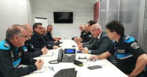 La Policía Local de Algeciras y Tarifa junto con la policía portuaria se reúnen para coordinarse en acción policial