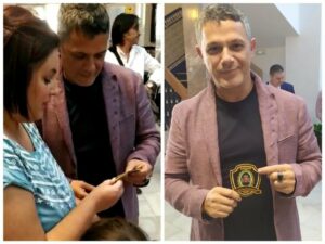 Alejandro Sanz se solidariza con el pequeño algecireño Eric, afectado de una enfermedad rara